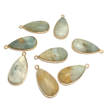 Natural Stone Water Drop Shape Pendants Fashion Pendant for Jewelry Making Supplies Diy Necklace Bracelet Accessories 16x37mm
Natural Stone Water Drop Shape Pendants Fashion Pendant for Jewelry Making Supplies Diy Necklace Bracelet Accessories 16x37mm