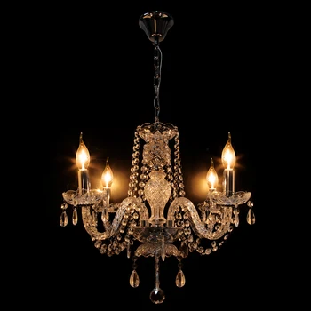 Vintage Chandelier 4 Light Ceiling Lamp Clear Crystals Glass Living Room Decor 
Vintage Chandelier 4 Light Ceiling Lamp Clear Crystals Glass Living Room Decor