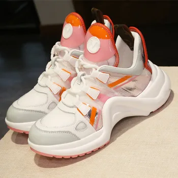 2020 new fashion sports women's shoes summer trend Breathable casual women's shoes Genuine Leather high-top women's sneakers
2020 new fashion sports women's shoes summer trend Breathable casual women's shoes Genuine Leather high-top women's sneakers