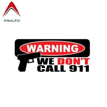 Aliauto Funny Car Sticker Warning We Dont Call 911 Gun Accessories Decal PVC Cover Scratch for Vw Nissan Suzuki Skoda,14cm*6cm
Aliauto Funny Car Sticker Warning We Dont Call 911 Gun Accessories Decal PVC Cover Scratch for Vw Nissan Suzuki Skoda,14cm*6cm