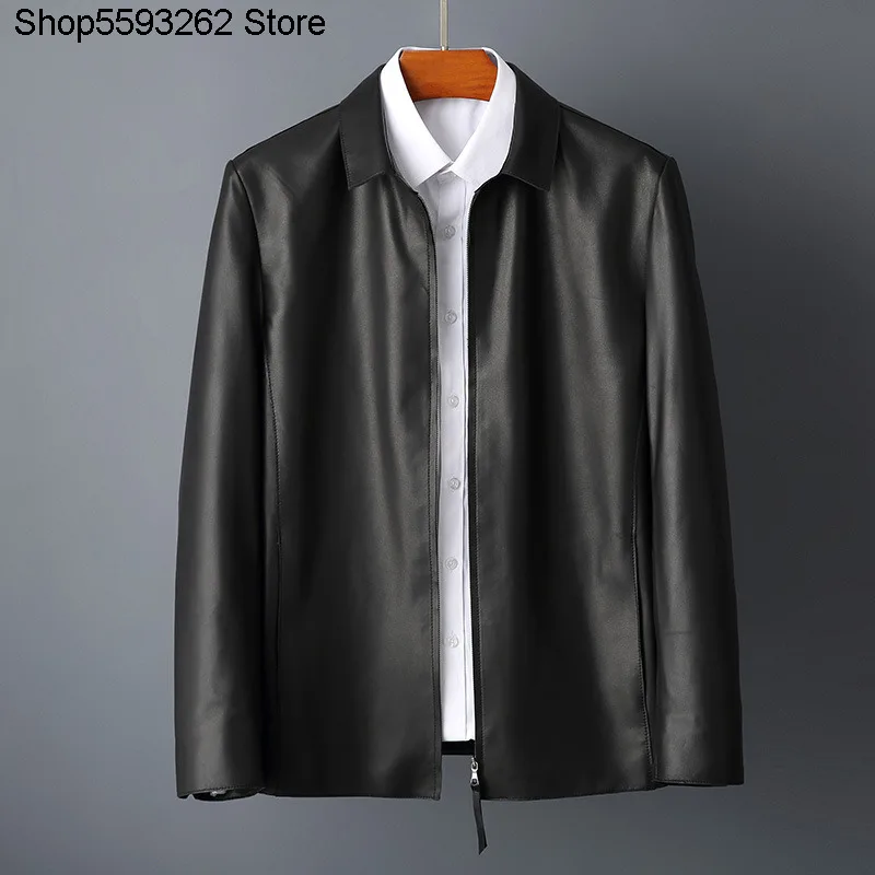 Autumn Haining Genuine Leather Leather Coat Male Slim Fit Lapel Ultra Thin Money Handsome Sheepskin Jacket Coat Chao
Autumn Haining Genuine Leather Leather Coat Male Slim Fit Lapel Ultra Thin Money Handsome Sheepskin Jacket Coat Chao