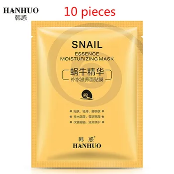 10 Pcs Snail Essence Silk Mask Moisturizing Nourish Skin Care Facial Mask Narrowing of Pores Anti-acne Beauty Shiny Sheet Mask
10 Pcs Snail Essence Silk Mask Moisturizing Nourish Skin Care Facial Mask Narrowing of Pores Anti-acne Beauty Shiny Sheet Mask