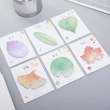 30 Sheets Leaves Sticky Notes Simulation Design Memo Pad Watercolor Self-Adhesive Notes Pad for School DIY Notebook
30 Sheets Leaves Sticky Notes Simulation Design Memo Pad Watercolor Self-Adhesive Notes Pad for School DIY Notebook