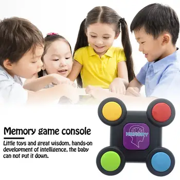 Creative Children Puzzle Memory Game Console LED Light Sound Interactive Toy Training Hand Brain Coordination With 3 Batteries
Creative Children Puzzle Memory Game Console LED Light Sound Interactive Toy Training Hand Brain Coordination With 3 Batteries