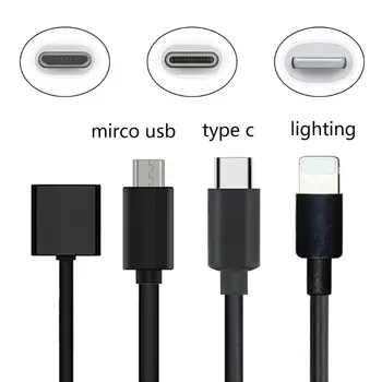 15CM Black Fast Charging Cable Cord Line with Micro USB/Type C/for iPhone Interface for JUUL Vape Accessories Kit
15CM Black Fast Charging Cable Cord Line with Micro USB/Type C/for iPhone Interface for JUUL Vape Accessories Kit