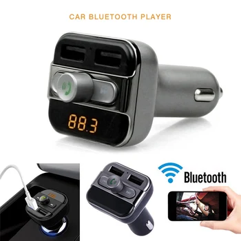 Bluetooth FM Radio Adapter Transmitter MP3 Player Car Modulator Dual USB Port Handsfree Call TF Card Support
Bluetooth FM Radio Adapter Transmitter MP3 Player Car Modulator Dual USB Port Handsfree Call TF Card Support