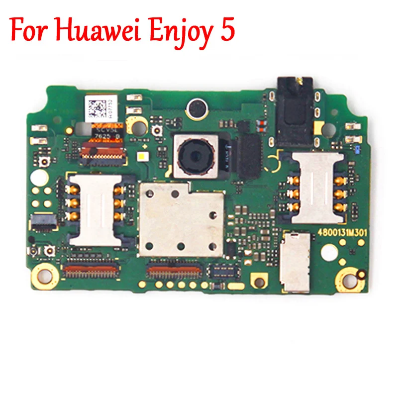 Фото Tested Full Work Unlock Mobile Electronic Panel Motherboard Circuits Flex Cable For Huawei Enjoy 5 TIT-U02 TIT-AL00 | Мобильные