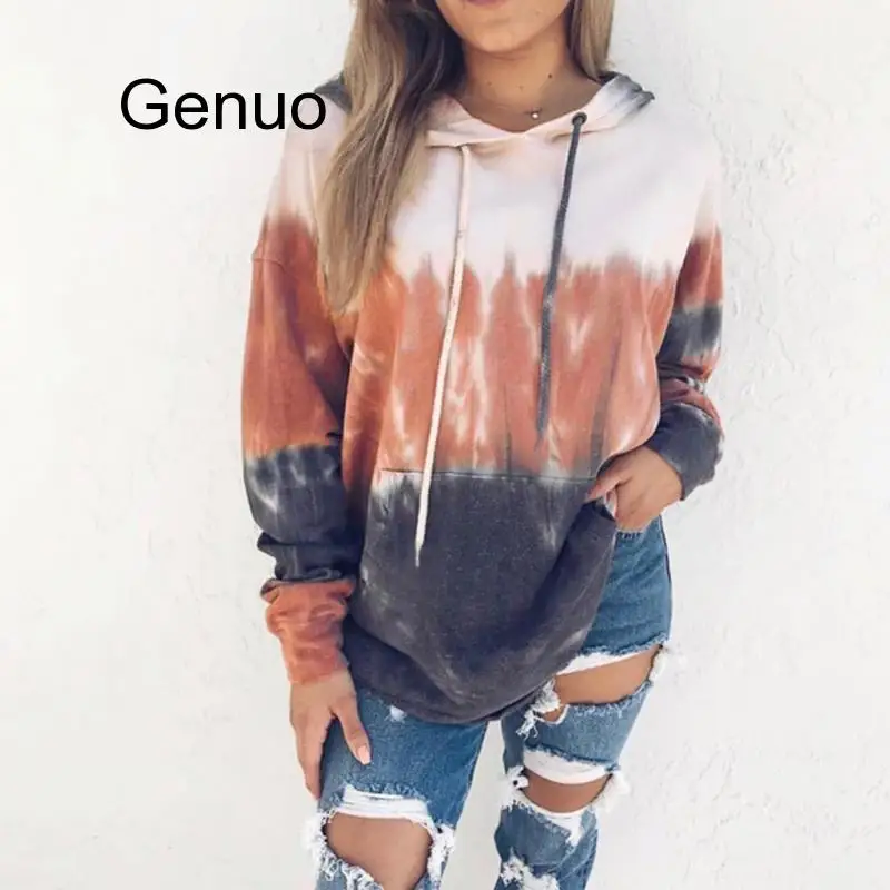 Autumn Womens Sweatshirt Hoodies Hooded Gradient Print Long Sleeve Tie Dyeing Pullover Sweatshirt Women Oversized Sudadera Mujer
Autumn Womens Sweatshirt Hoodies Hooded Gradient Print Long Sleeve Tie Dyeing Pullover Sweatshirt Women Oversized Sudadera Mujer