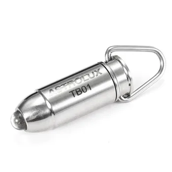 ASTROLUX TB-01 Copper/Staineless Steel 45LM Mini LED Keychain Light Flashlight IP65 Waterproof EDC Torch Lantern Spotlight
ASTROLUX TB-01 Copper/Staineless Steel 45LM Mini LED Keychain Light Flashlight IP65 Waterproof EDC Torch Lantern Spotlight