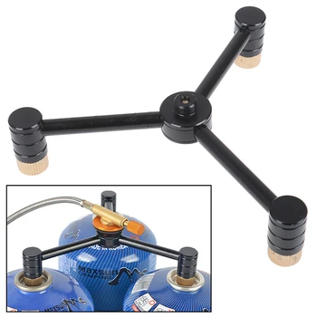 Outdoor Camping Cooker Tourism Burners Camp Gas Adapter Gas Tank Cylinder to 2 Gas Stove Lamp Connected
Outdoor Camping Cooker Tourism Burners Camp Gas Adapter Gas Tank Cylinder to 2 Gas Stove Lamp Connected