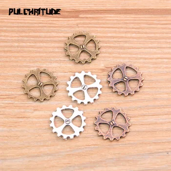 30PCS 2020 New 14mm Size Three Color Metal Alloy Machinery Round Gear Pendant Jewelry Charm Jewelry Gear Findings
30PCS 2020 New 14mm Size Three Color Metal Alloy Machinery Round Gear Pendant Jewelry Charm Jewelry Gear Findings