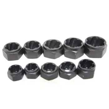 10Pcs Damaged Nut Bolt Remover Stud Extractor Set Metric Broken Bolt Removal Kit
10Pcs Damaged Nut Bolt Remover Stud Extractor Set Metric Broken Bolt Removal Kit