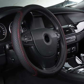 Car Steering Wheel Cover Diameter 38cm Steering Cover for Land Rover Evoque Freelander 2 Auto Steering- Wheel Cover Anti-Slip
Car Steering Wheel Cover Diameter 38cm Steering Cover for Land Rover Evoque Freelander 2 Auto Steering- Wheel Cover Anti-Slip