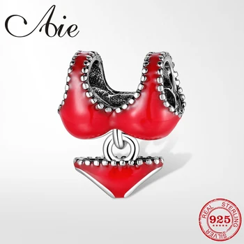 925 Sterling Silver beads red bikini creative Enamel women Accessories Jewelry making Fit Original Pandora Charm DIY Bracelet
925 Sterling Silver beads red bikini creative Enamel women Accessories Jewelry making Fit Original Pandora Charm DIY Bracelet