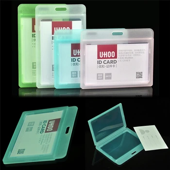 1PC Waterproof Durable Pack of Hard Plastic ID Card Badge Holder Horizontal vertical Name label hold School Suppliers
1PC Waterproof Durable Pack of Hard Plastic ID Card Badge Holder Horizontal vertical Name label hold School Suppliers
