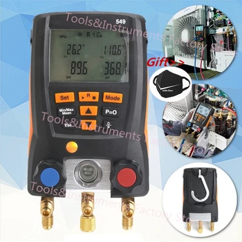 Pressure Gauge Refrigeration Digital Manifold HVAC Instrument Testo 549 System Kit Instrument 0560 LCD Digital Pressure Gauge
Pressure Gauge Refrigeration Digital Manifold HVAC Instrument Testo 549 System Kit Instrument 0560 LCD Digital Pressure Gauge