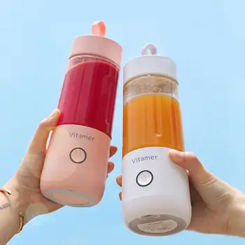 350ml Portable Mini Juicer Electric USB Smoothie Blender Fruit Cup Quick Mixer Maker Juicing Cup Support Dropshipping 
350ml Portable Mini Juicer Electric USB Smoothie Blender Fruit Cup Quick Mixer Maker Juicing Cup Support Dropshipping