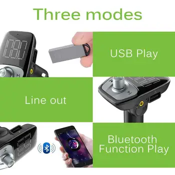 Hot Large Screen Bluetooth FM Transmitter Handsfree 2 USB Charger Car Kit MP3 Player FM Radio Music Transmitter Modulator
Hot Large Screen Bluetooth FM Transmitter Handsfree 2 USB Charger Car Kit MP3 Player FM Radio Music Transmitter Modulator