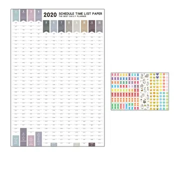 1pc 2020 Schedule Calendar 365 Days Daily Learning Plan Schedule Regular Planner To-do Year Memo Agenda Learning Office Supplies
1pc 2020 Schedule Calendar 365 Days Daily Learning Plan Schedule Regular Planner To-do Year Memo Agenda Learning Office Supplies