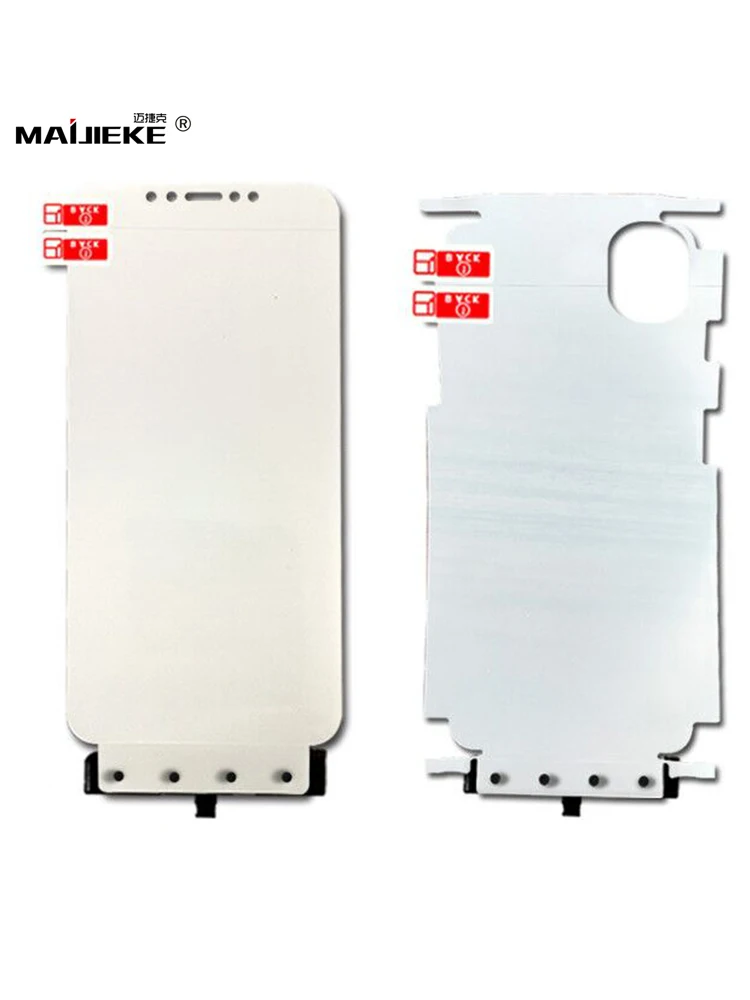 2PCS Soft Full Cover HD Front+Back Hydrogel film For iPhone 11 Pro Max Screen Protector for iPhone 11 pro nano Protective Film
2PCS Soft Full Cover HD Front+Back Hydrogel film For iPhone 11 Pro Max Screen Protector for iPhone 11 pro nano Protective Film