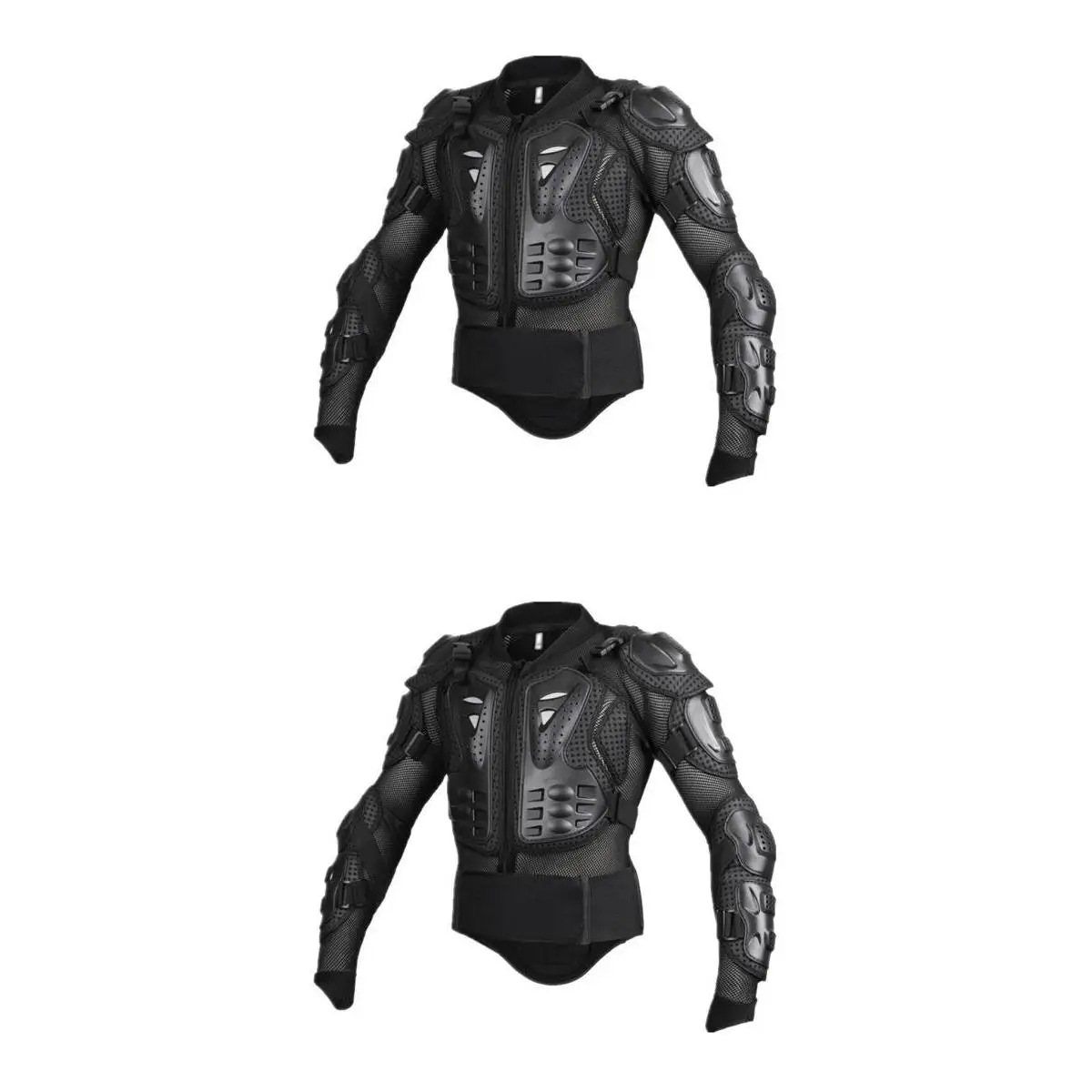 2pcs/Set Motorcycle Protective Jacket Motocross MTB Racing Armor Protector for Motorcycle Bike Riding Skiing Skating 2pcs/Set Motorcycle Protective Jacket Motocross MTB Racing Armor Protector for Motorcycle Bike Riding Skiing Skating