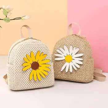 Women Backpack Bohemian Straw Woven Beach Crossbody Bag Teenage Girl School Bags Solid Casual Holiday Travel Backpack shoulder
Women Backpack Bohemian Straw Woven Beach Crossbody Bag Teenage Girl School Bags Solid Casual Holiday Travel Backpack shoulder