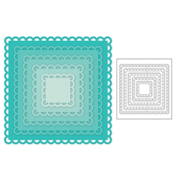2020 New Rectangle Square Frame Nesting Metal Cutting Dies For DIY Making Layered Greeting Card Cut Paper Scrapbooking No Stamps
2020 New Rectangle Square Frame Nesting Metal Cutting Dies For DIY Making Layered Greeting Card Cut Paper Scrapbooking No Stamps