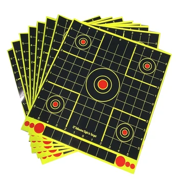 10Pcs/Lot Splatter Target Stickers for Grid Firing-13 Inch High Visibility Reactive Fluorescent Impact Targets
10Pcs/Lot Splatter Target Stickers for Grid Firing-13 Inch High Visibility Reactive Fluorescent Impact Targets