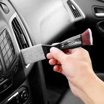 Car Cleaning Brush Dusting Remove Double Side For Air Conditioning Panel Gap Auto Wash Tools Car Meter Detailing Cleaner
Car Cleaning Brush Dusting Remove Double Side For Air Conditioning Panel Gap Auto Wash Tools Car Meter Detailing Cleaner