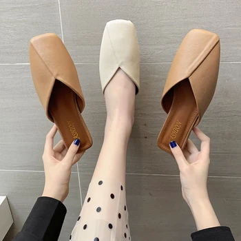 Low Mules For Women 2020 Flat Shoes Female Ladies' Slippers Cover Toe Luxury Slides Pantofle Designer New Rome Rubber Fashion
Low Mules For Women 2020 Flat Shoes Female Ladies' Slippers Cover Toe Luxury Slides Pantofle Designer New Rome Rubber Fashion