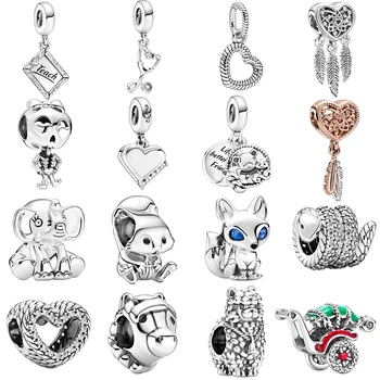 2020 Autumn New Fox Snake Skeleton Girl Dangle Charm Beads fit Original European Bracelets DIY 925 Sterling Silver Jewelry
2020 Autumn New Fox Snake Skeleton Girl Dangle Charm Beads fit Original European Bracelets DIY 925 Sterling Silver Jewelry