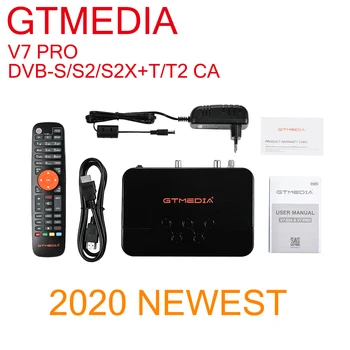 NEW 2020 GTMEDIA V7 PRO DVB-S/S2/S2X+T/T2 Memory 1G bit RAM Support Albertis/Tivusat/BBC Satback BISS Auto Roll Full PowerVu DRE
NEW 2020 GTMEDIA V7 PRO DVB-S/S2/S2X+T/T2 Memory 1G bit RAM Support Albertis/Tivusat/BBC Satback BISS Auto Roll Full PowerVu DRE