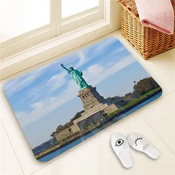 Fashion boutique Custom Statue of Liberty Doormat Home Decor 100% Polyester Pattern Door mat Floor Mat foot pad SQ00722-@H0695
Fashion boutique Custom Statue of Liberty Doormat Home Decor 100% Polyester Pattern Door mat Floor Mat foot pad SQ00722-@H0695