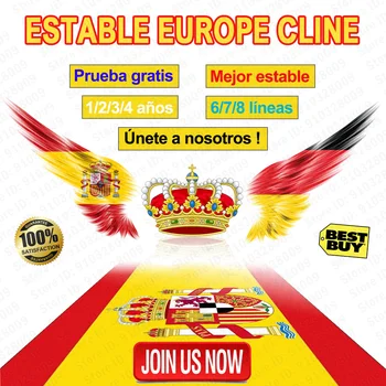 DVB-S2 Receptor Cccam cline for Spain/Portugal/Poland/Germany Europe used for DVB-S2 satellite tv receiver gtmedia v8 nova v8x
DVB-S2 Receptor Cccam cline for Spain/Portugal/Poland/Germany Europe used for DVB-S2 satellite tv receiver gtmedia v8 nova v8x