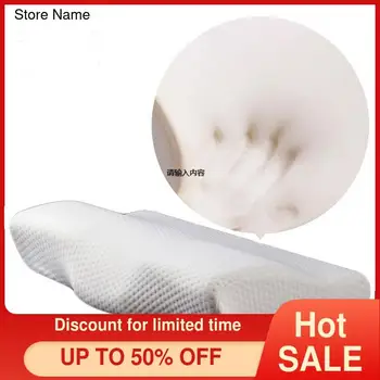 Memory Foam Bedding Pillow Neck protection Slow Rebound Butterfly Shaped Health Cervical size in 50*30CM
Memory Foam Bedding Pillow Neck protection Slow Rebound Butterfly Shaped Health Cervical size in 50*30CM