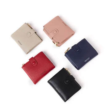 New Style Double Zipper Wallet Card Bit More Short Carrying Purse Simple Small Mirror Wallet Bag Women's 
New Style Double Zipper Wallet Card Bit More Short Carrying Purse Simple Small Mirror Wallet Bag Women's