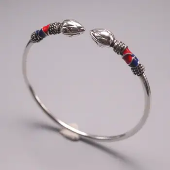 Real 925 Silver Bangle For Women Lucky Girlfriend Best Gift Letter Lucky Color Paint Open Bangle 58mmDia Lotus Seed
Real 925 Silver Bangle For Women Lucky Girlfriend Best Gift Letter Lucky Color Paint Open Bangle 58mmDia Lotus Seed