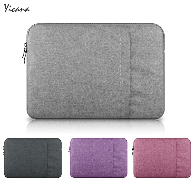 Yicana nylon waterproof Laptop Sleeve case For Macbook Air Pro Retina soft plush lining version front bag
Yicana nylon waterproof Laptop Sleeve case For Macbook Air Pro Retina soft plush lining version front bag