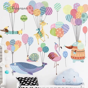 Cartoon kids room wall sticker balloon cute animals room decoration self-adhesive stickers home decor baby bedroom decor
Cartoon kids room wall sticker balloon cute animals room decoration self-adhesive stickers home decor baby bedroom decor