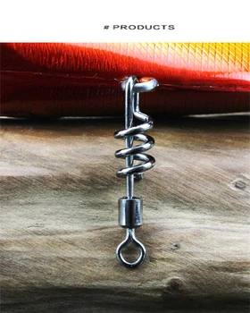 Fishing bait soft bait hook centering pin fixed latch spring twisted crank lock for soft bait
Fishing bait soft bait hook centering pin fixed latch spring twisted crank lock for soft bait