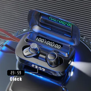 1Pcs Bluetooth 5.1 Earphone Touch Wireless Headphone Stereo Sports Headphones Mini Earbuds With Flashlight Clock Mirror Outdoor
1Pcs Bluetooth 5.1 Earphone Touch Wireless Headphone Stereo Sports Headphones Mini Earbuds With Flashlight Clock Mirror Outdoor
