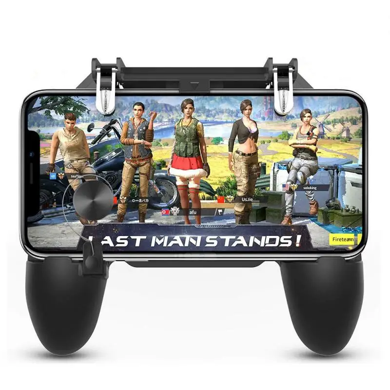 Skidproof Mobile Phone Game Controller Gamepad Joystick Fire Trigger With Intelligent Heat Dissipation Cooler Fan For PUBG Game
Skidproof Mobile Phone Game Controller Gamepad Joystick Fire Trigger With Intelligent Heat Dissipation Cooler Fan For PUBG Game