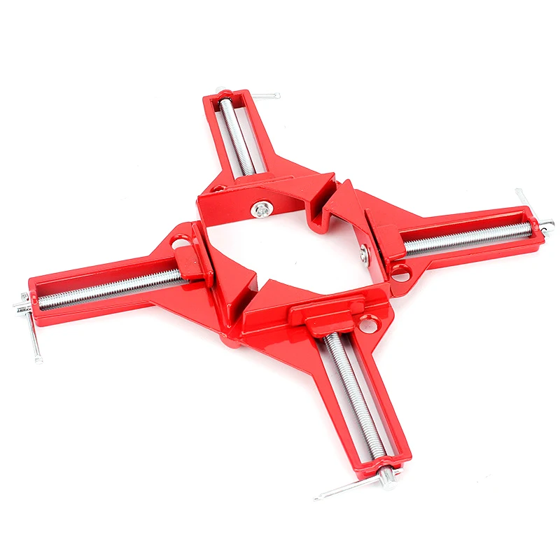 4inch Multifunction 90 Degree Right Angle Clip Picture Frame Corner Clamp 100MM Mitre Clamps Corner Holder Woodworking Hand Tool
4inch Multifunction 90 Degree Right Angle Clip Picture Frame Corner Clamp 100MM Mitre Clamps Corner Holder Woodworking Hand Tool