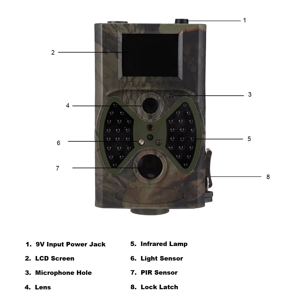 HD 1080P 12MP Hunting Camera Video Scouting Night Vision LEDs Trail Camera Wildlife Animal Trap
HD 1080P 12MP Hunting Camera Video Scouting Night Vision LEDs Trail Camera Wildlife Animal Trap