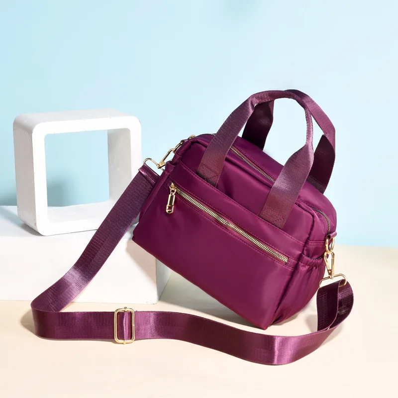 WOMEN'S Shoulder Bag Fashion Simple Handbag Waterproof Nylon Oxford Cloth Bag Versatile Oblique Bag
WOMEN'S Shoulder Bag Fashion Simple Handbag Waterproof Nylon Oxford Cloth Bag Versatile Oblique Bag