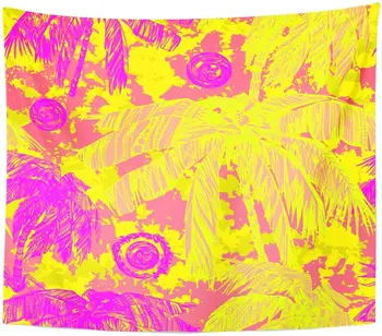 Neon Floral Tropical Pattern Yellow Palm Trees on Camouflage Tapestry Home Decor Wall Hanging for Living Room Bedroom Dorm 50x60
Neon Floral Tropical Pattern Yellow Palm Trees on Camouflage Tapestry Home Decor Wall Hanging for Living Room Bedroom Dorm 50x60