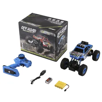 

OCDAY Boys RC Remote Control Cars 2.4GHz 4WD Rock Crawlers Rally Climbing Car High Speed Bigfoot Racing Model Off-Road Car Toy