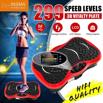 299 Speed Digital Display Exercise Fitness Slim Vibration Machine Trainer Plate Platform Body Shaper with bluetooth Speaker
299 Speed Digital Display Exercise Fitness Slim Vibration Machine Trainer Plate Platform Body Shaper with bluetooth Speaker