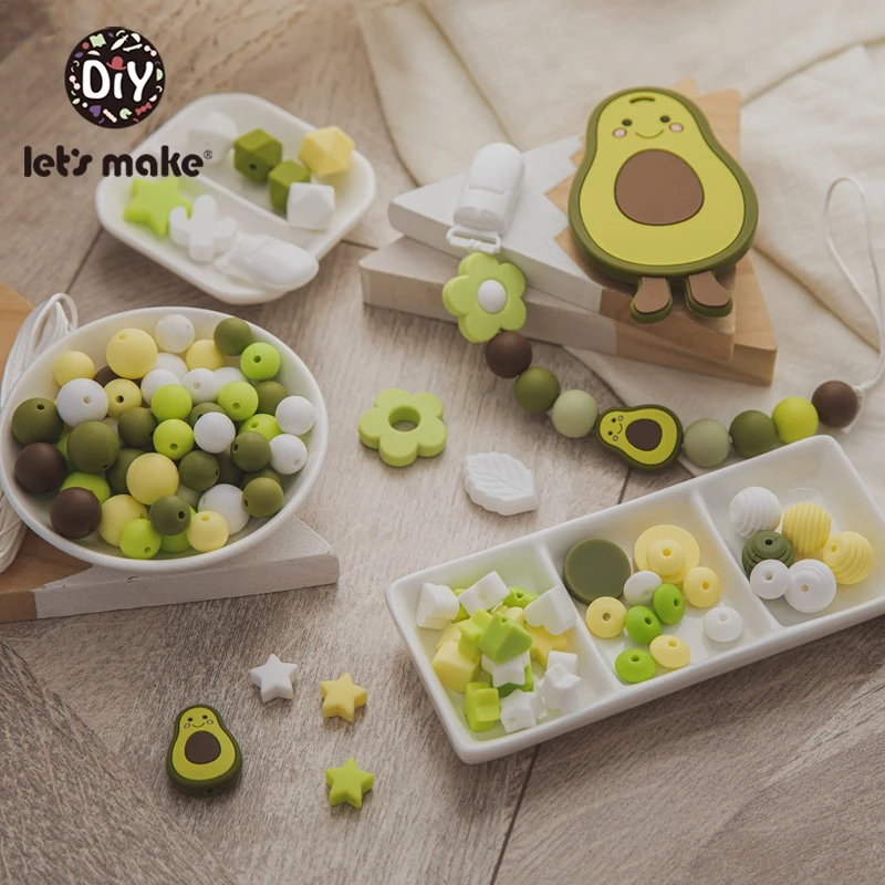 Let's Make 1Set Silicone Pacifier Chain Cartoon Animal Baby Teething DIY Accessories Pacifier Chain Baby Toys Food Grade
Let's Make 1Set Silicone Pacifier Chain Cartoon Animal Baby Teething DIY Accessories Pacifier Chain Baby Toys Food Grade