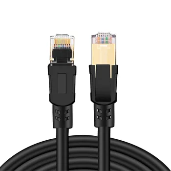 Cat8 Ethernet Cable RJ 45 Network Cable Lan Cable RJ45 Patch Cord 25/40Gbps For Router Laptop Cable Ethernet
Cat8 Ethernet Cable RJ 45 Network Cable Lan Cable RJ45 Patch Cord 25/40Gbps For Router Laptop Cable Ethernet